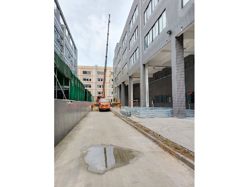 廣東嘉騰機器人加建鋼結構倉庫