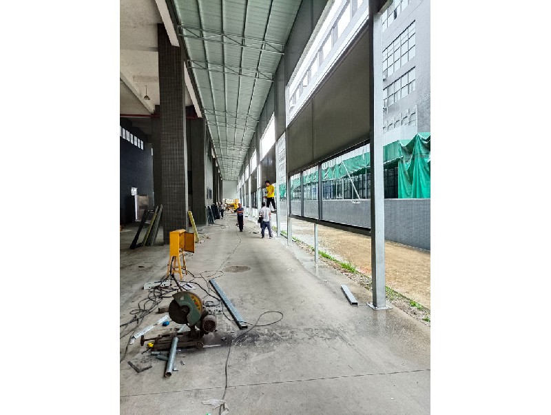 廣東嘉騰機器人加建鋼結構倉庫