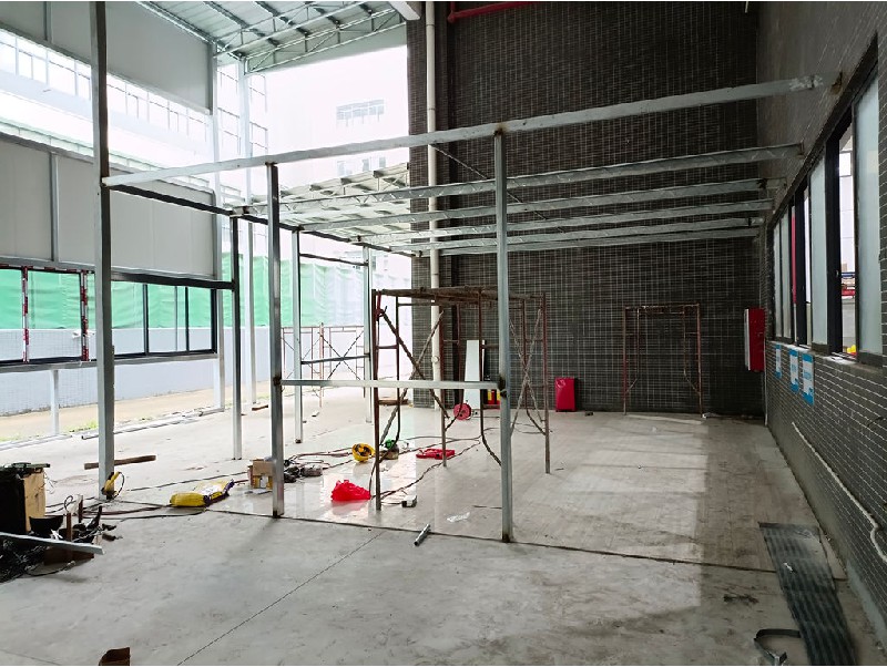 廣東嘉騰機器人加建鋼結構倉庫