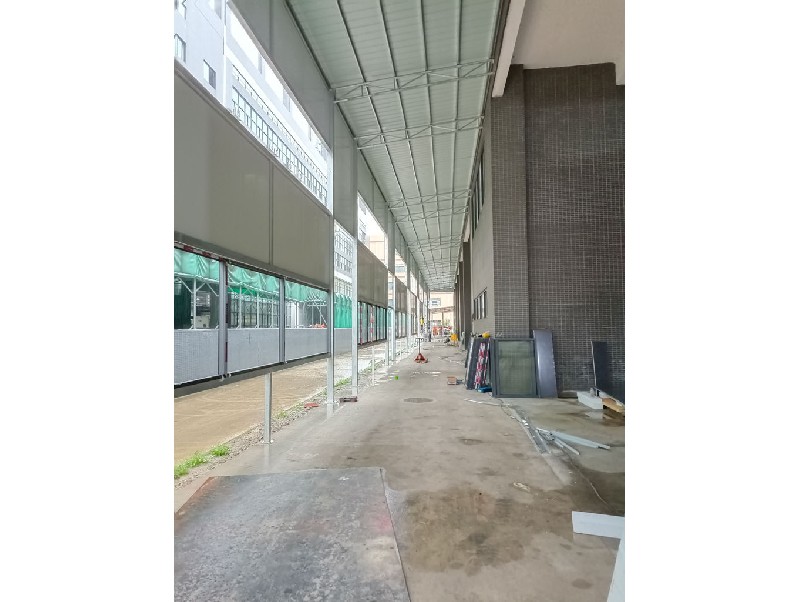 廣東嘉騰機器人加建鋼結構倉庫