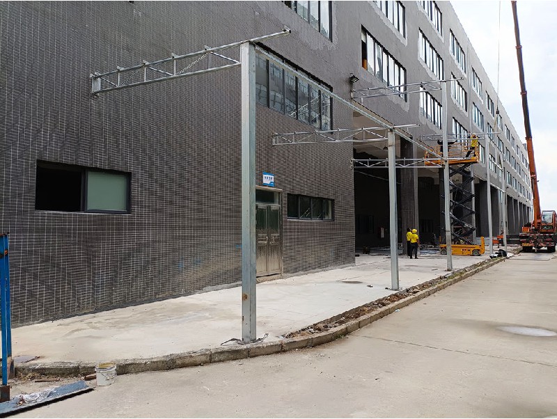 廣東嘉騰機器人加建鋼結構倉庫