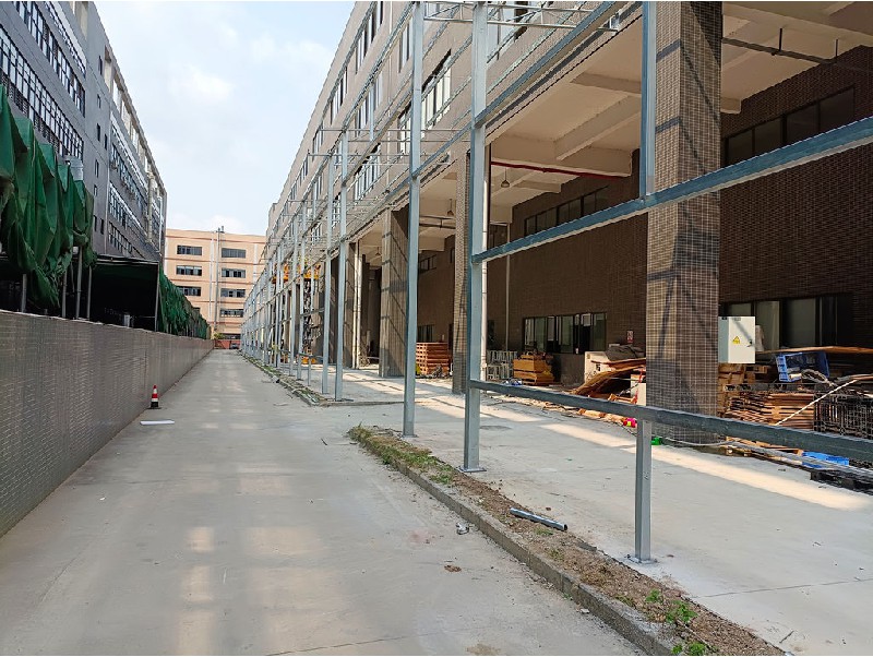 廣東嘉騰機器人加建鋼結構倉庫